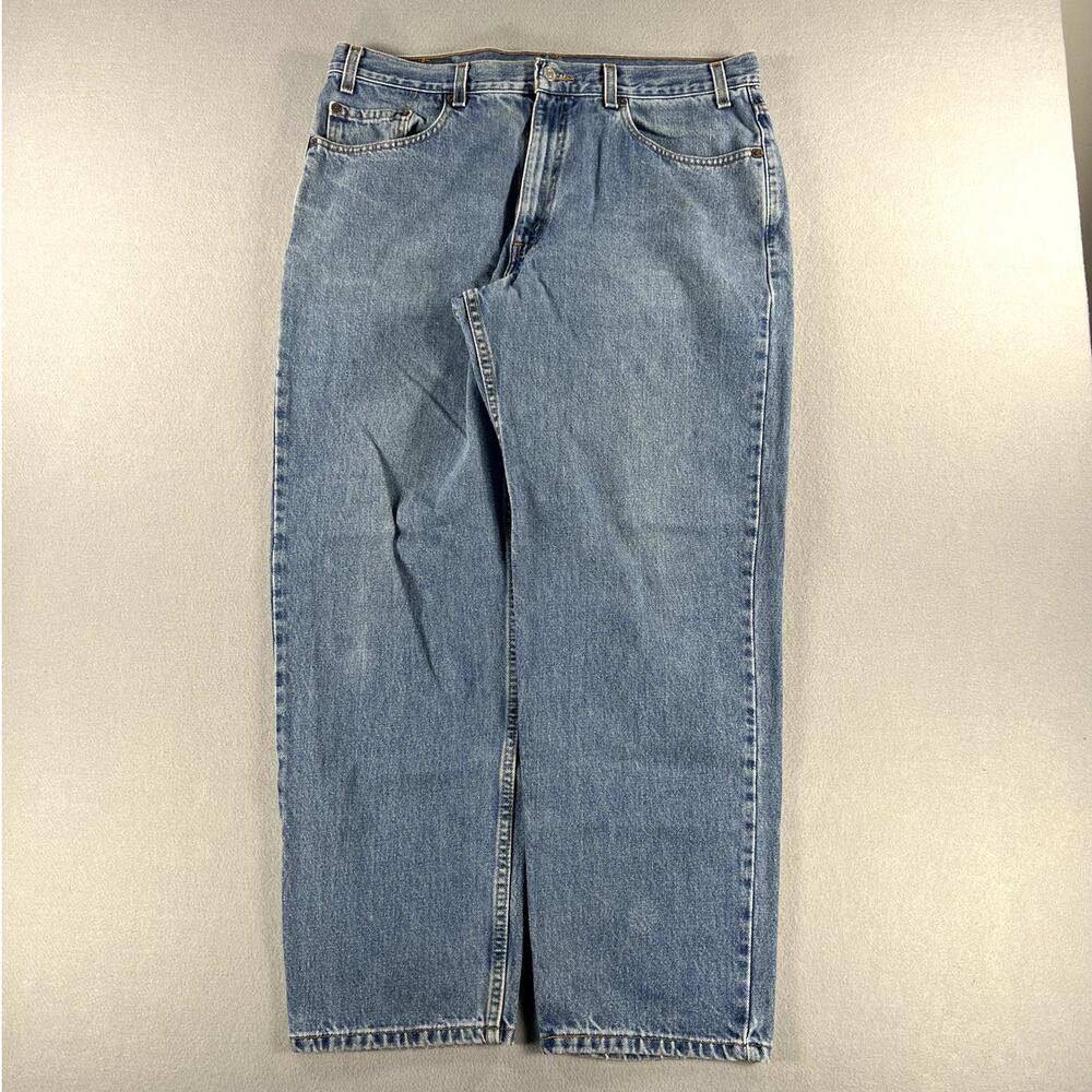 Vintage Y2K Levis 550 Relaxed Fit Straight Leg Blue Jeans Mens Size (38x30)